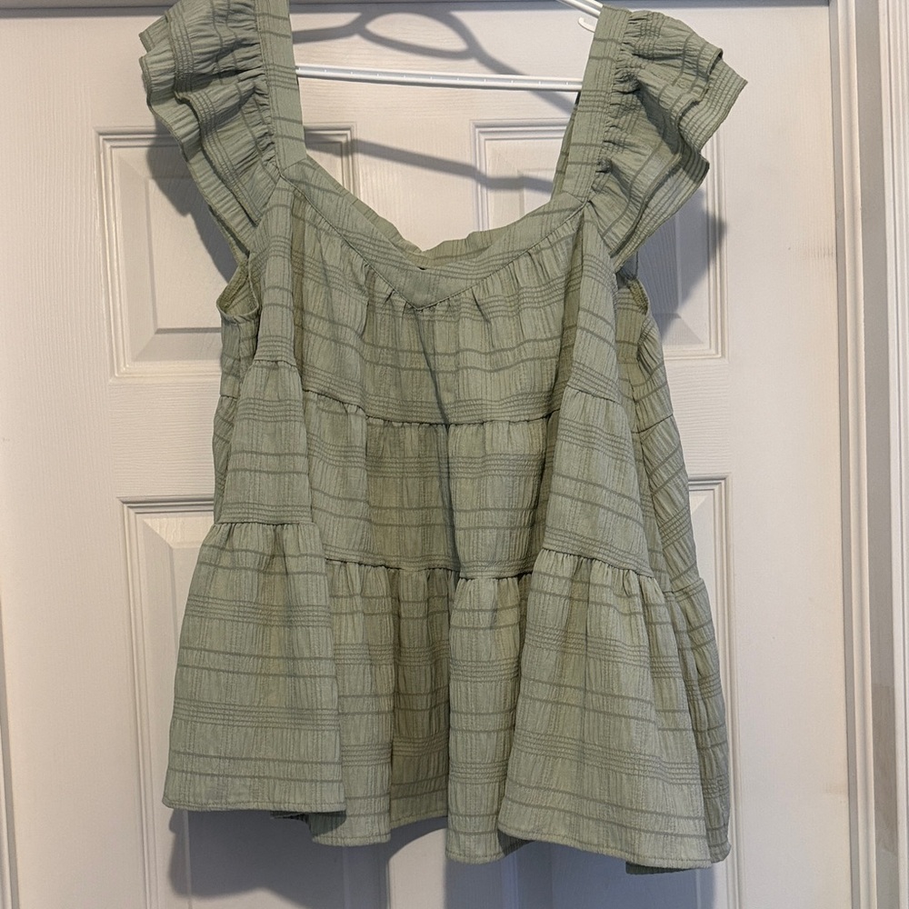 Shein babydoll top size large